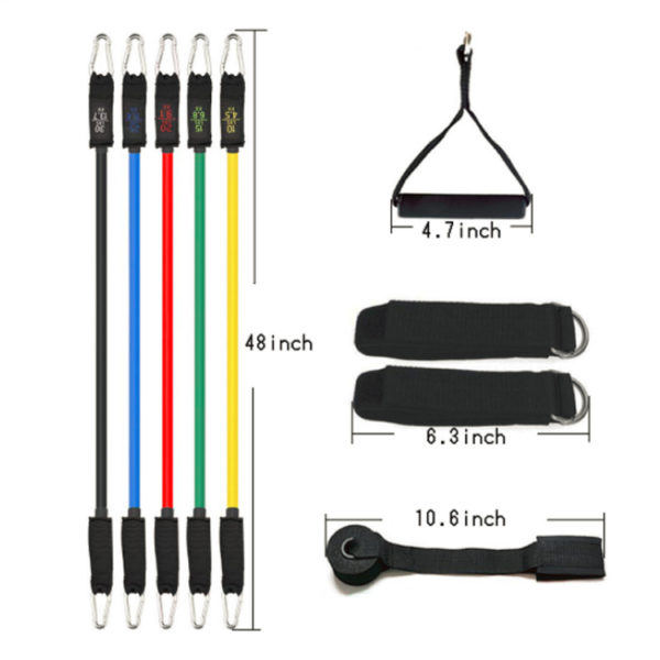 Träningsgummiband set - Bild 4